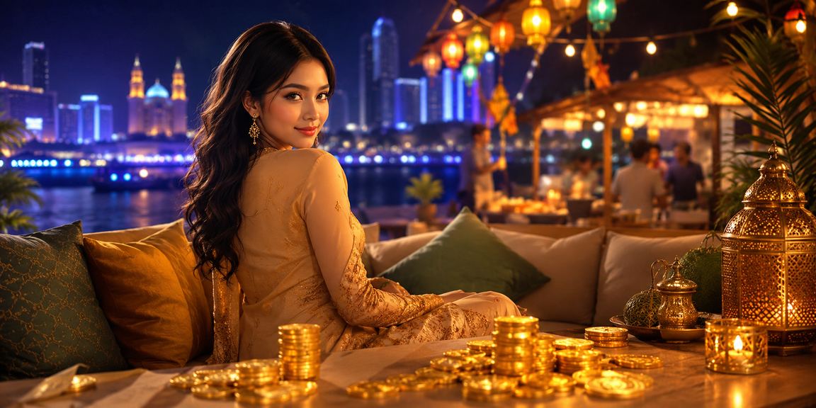 Suasana hiburan kasino Hari Raya di Selangor melalui platform dalam talian m100
